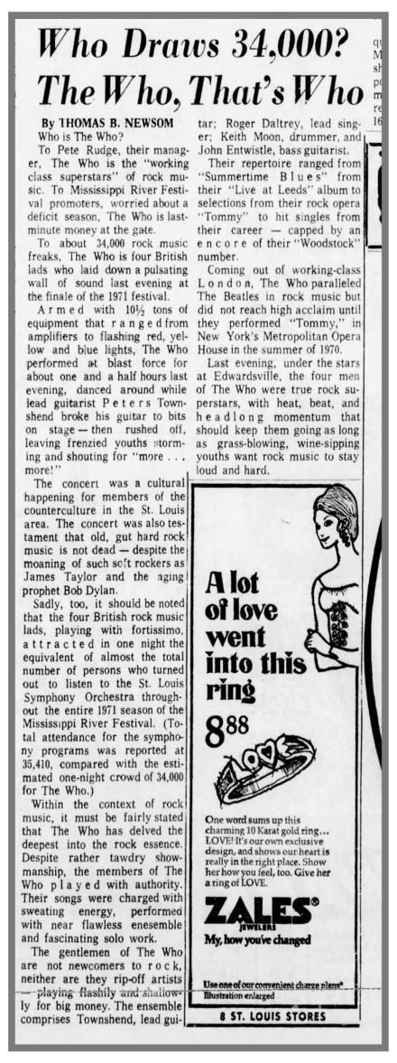 Reviews of The Who